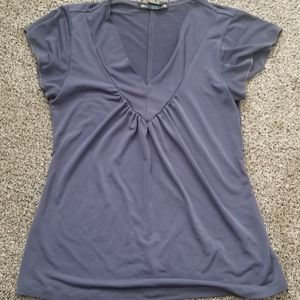 3/$15! Formal Gray Blouse